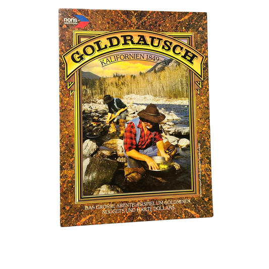 GOLDRAUSCH Kalifornien 1849-53 Brettspiel Noris 1983 - Vollständig - Ansicht 1