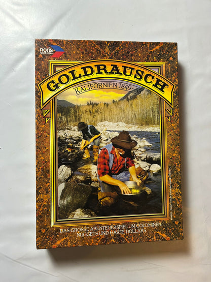 GOLDRAUSCH Kalifornien 1849-53 Brettspiel Noris 1983 - Vollständig - Ansicht 2