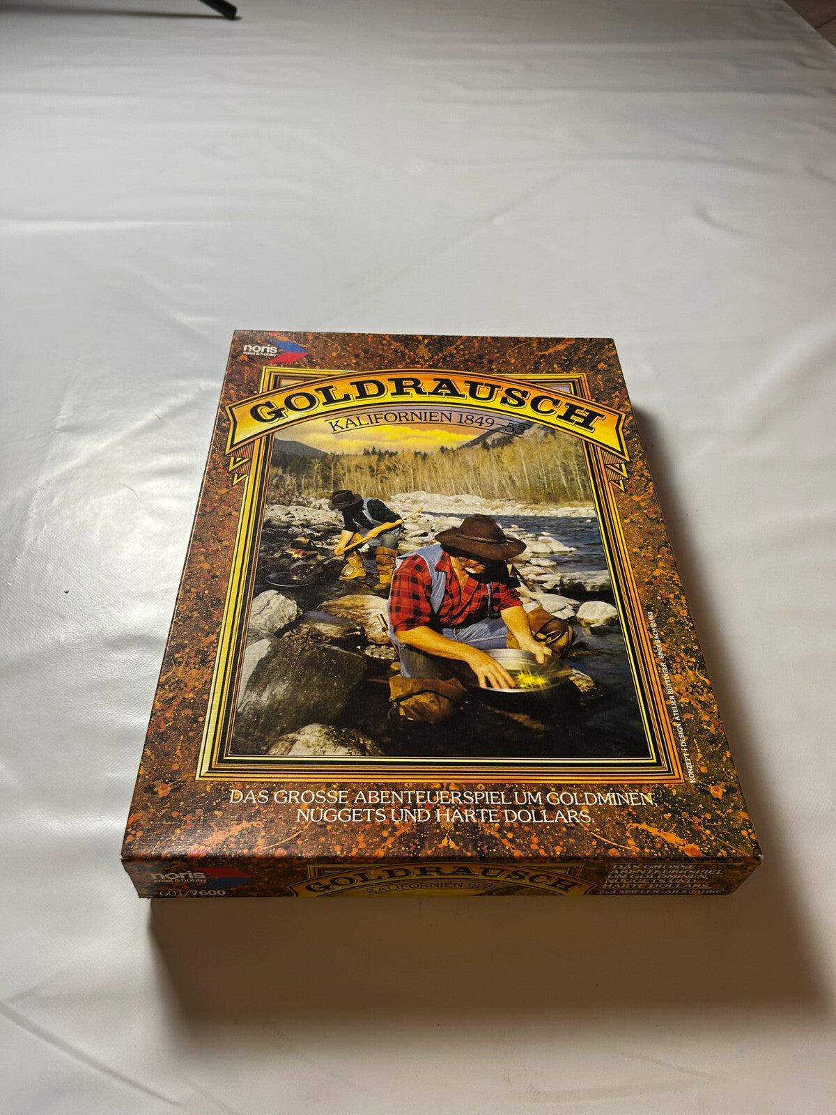 GOLDRAUSCH Kalifornien 1849-53 Brettspiel Noris 1983 - Vollständig - Ansicht 3