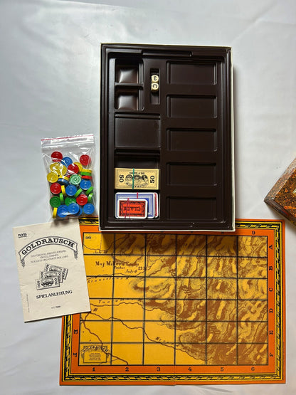 GOLDRAUSCH Kalifornien 1849-53 Brettspiel Noris 1983 - Vollständig - Ansicht 7