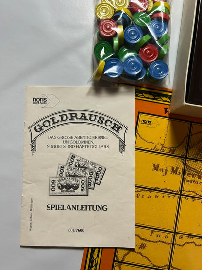 GOLDRAUSCH Kalifornien 1849-53 Brettspiel Noris 1983 - Vollständig - Ansicht 9