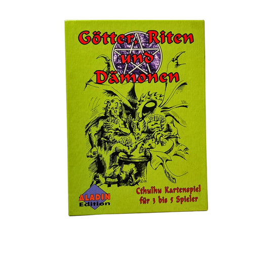 Götter, Riten und Dämonen - Cthulhu-Kartenspiel – SKU A10140 – Kartenspiel gebraucht kaufen bei Brettspielimperium