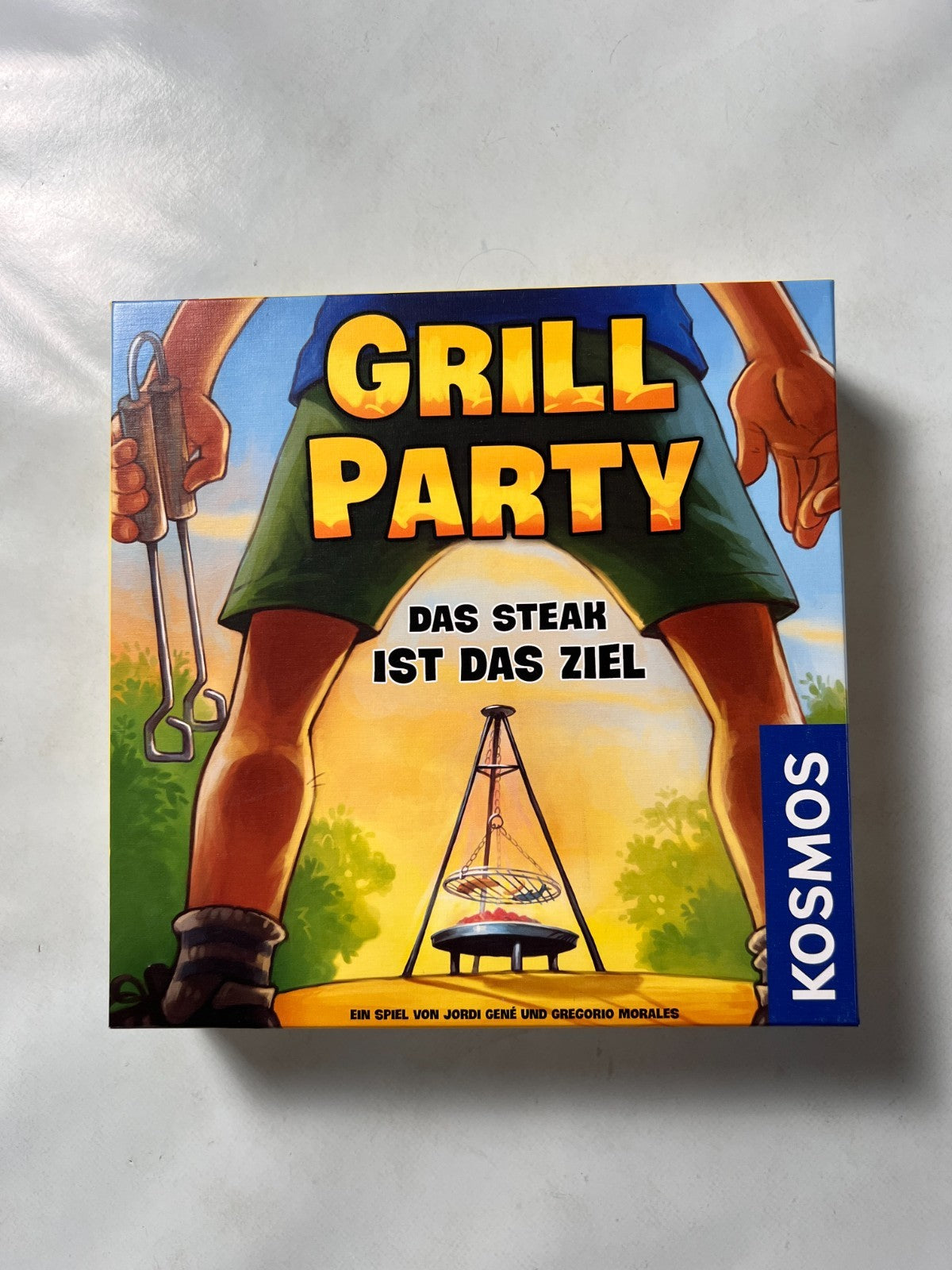 Grill Party  Das Steak ist das Ziel  Kosmos  Vollständig - Ansicht 4