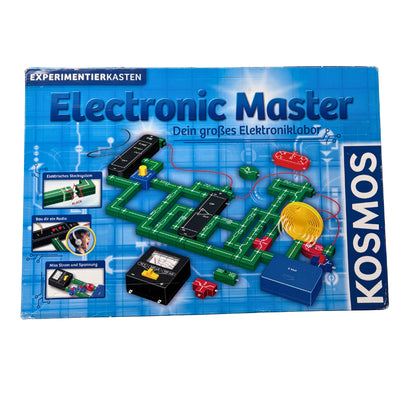 großer Kosmos Electronics Master Elektroniclabor – SKU A13056 – Gesellschaftsspiel gebraucht kaufen bei Brettspielimperium