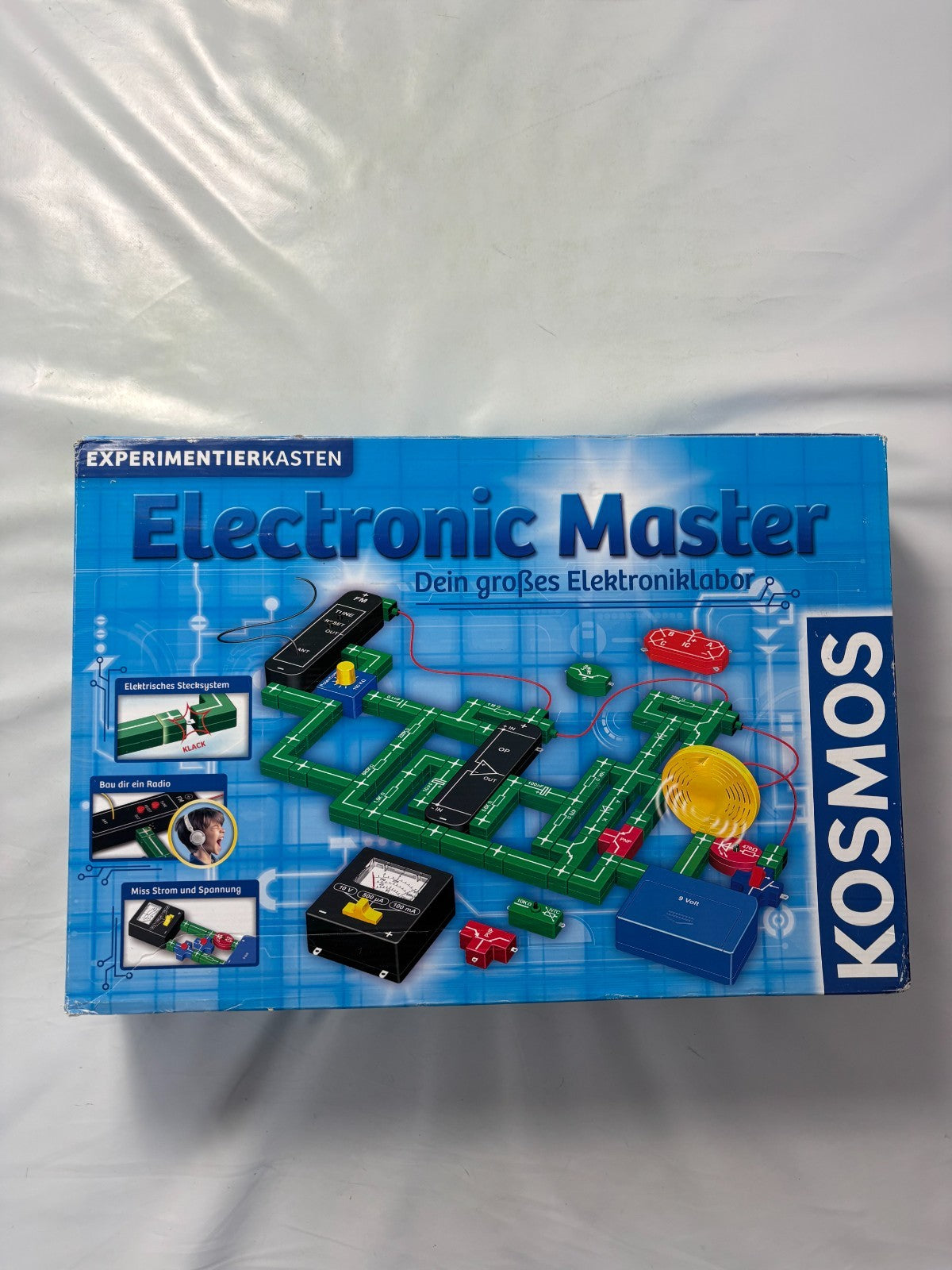großer Kosmos Electronics Master Elektroniclabor  Vollständig getestet - Ansicht 2