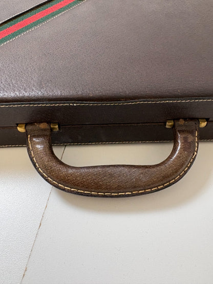 Gucci Backgammon-Set aus Holz und Leder - Vollständig - Ansicht 11