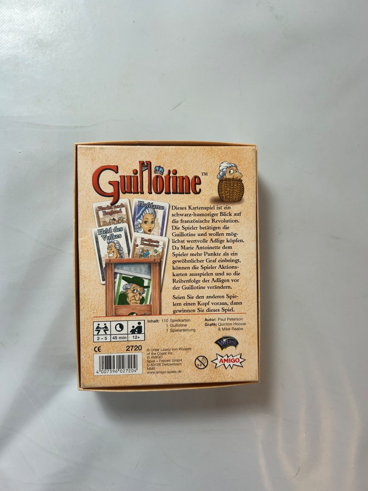 Guillotine Kartenspiel von AMIGO  Vollständig - Ansicht 8