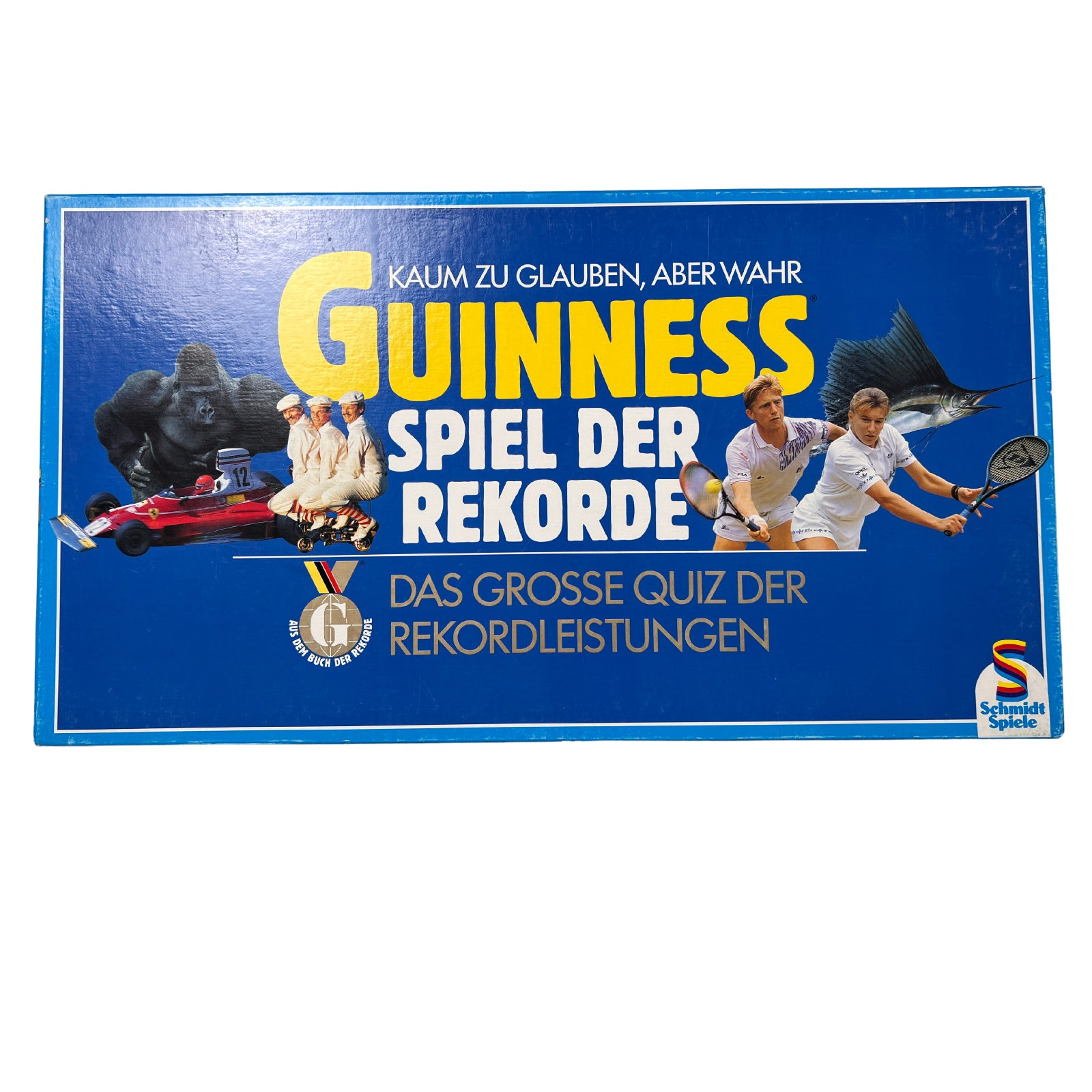 Guinness Spiel der Rekorde - Schmidt spiele 1990 – SKU A6058 – Gesellschaftsspiel gebraucht kaufen bei Brettspielimperium