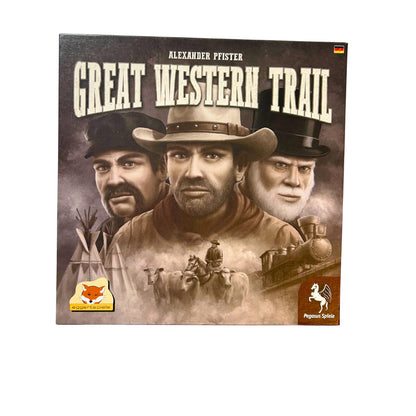 GW451a Great Western Trail *Empfohlen Kennerspiel 2017 – SKU A11276 – Gesellschaftsspiel gebraucht kaufen bei Brettspielimperium