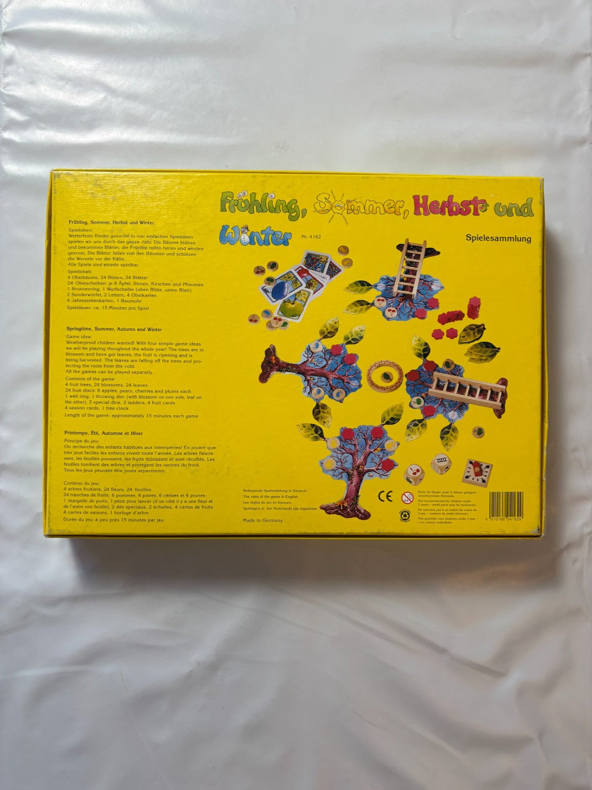 HABA 4162 Frühling Sommer Herbst und Winter Legespiel Bäume - Vollständig - Ansicht 11