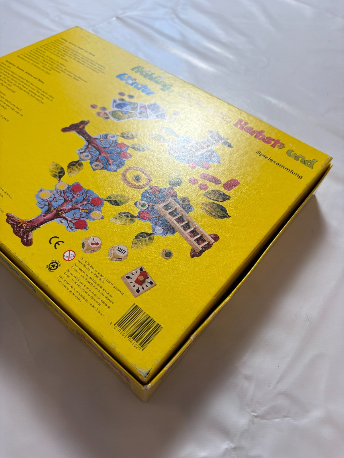 HABA 4162 Frühling Sommer Herbst und Winter Legespiel Bäume - Vollständig - Ansicht 13