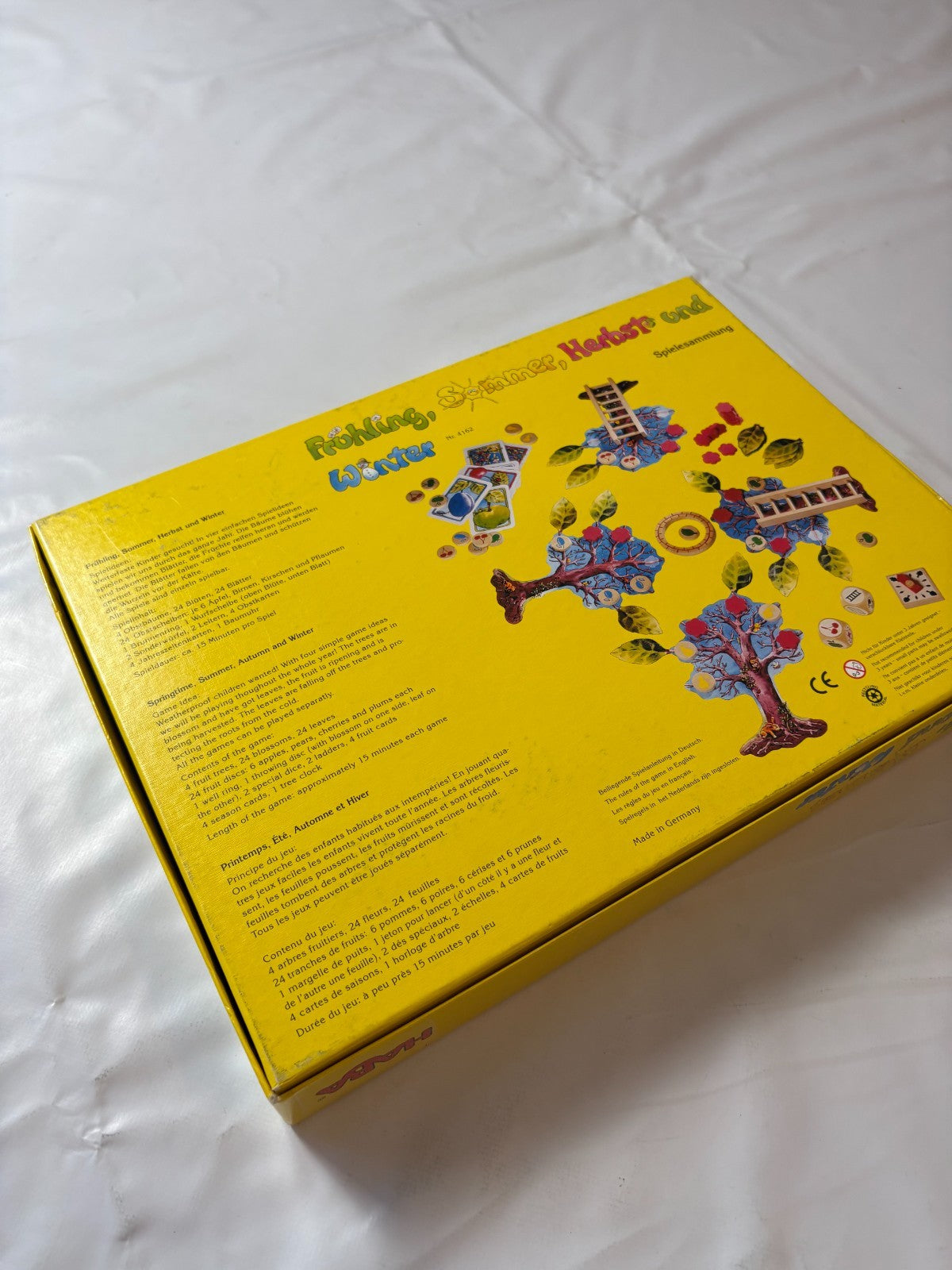 HABA 4162 Frühling Sommer Herbst und Winter Legespiel Bäume - Vollständig - Ansicht 14