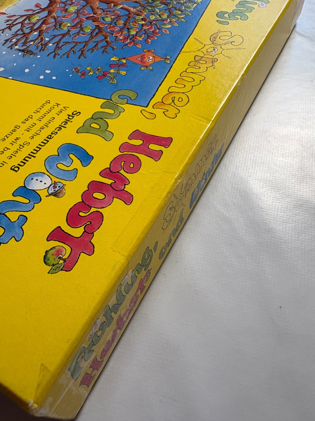 HABA 4162 Frühling Sommer Herbst und Winter Legespiel Bäume - Vollständig - Ansicht 7