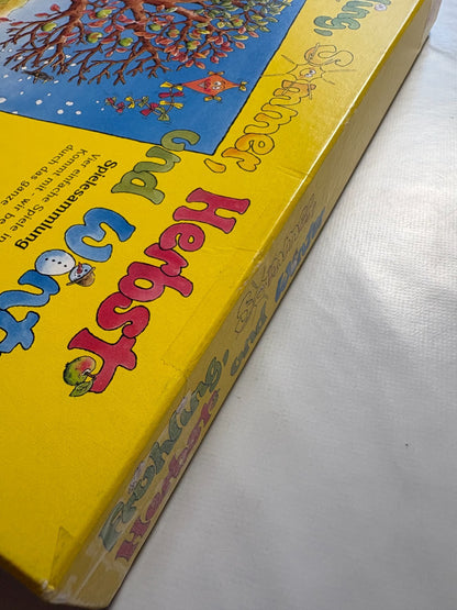 HABA 4162 Frühling Sommer Herbst und Winter Legespiel Bäume - Vollständig - Ansicht 7