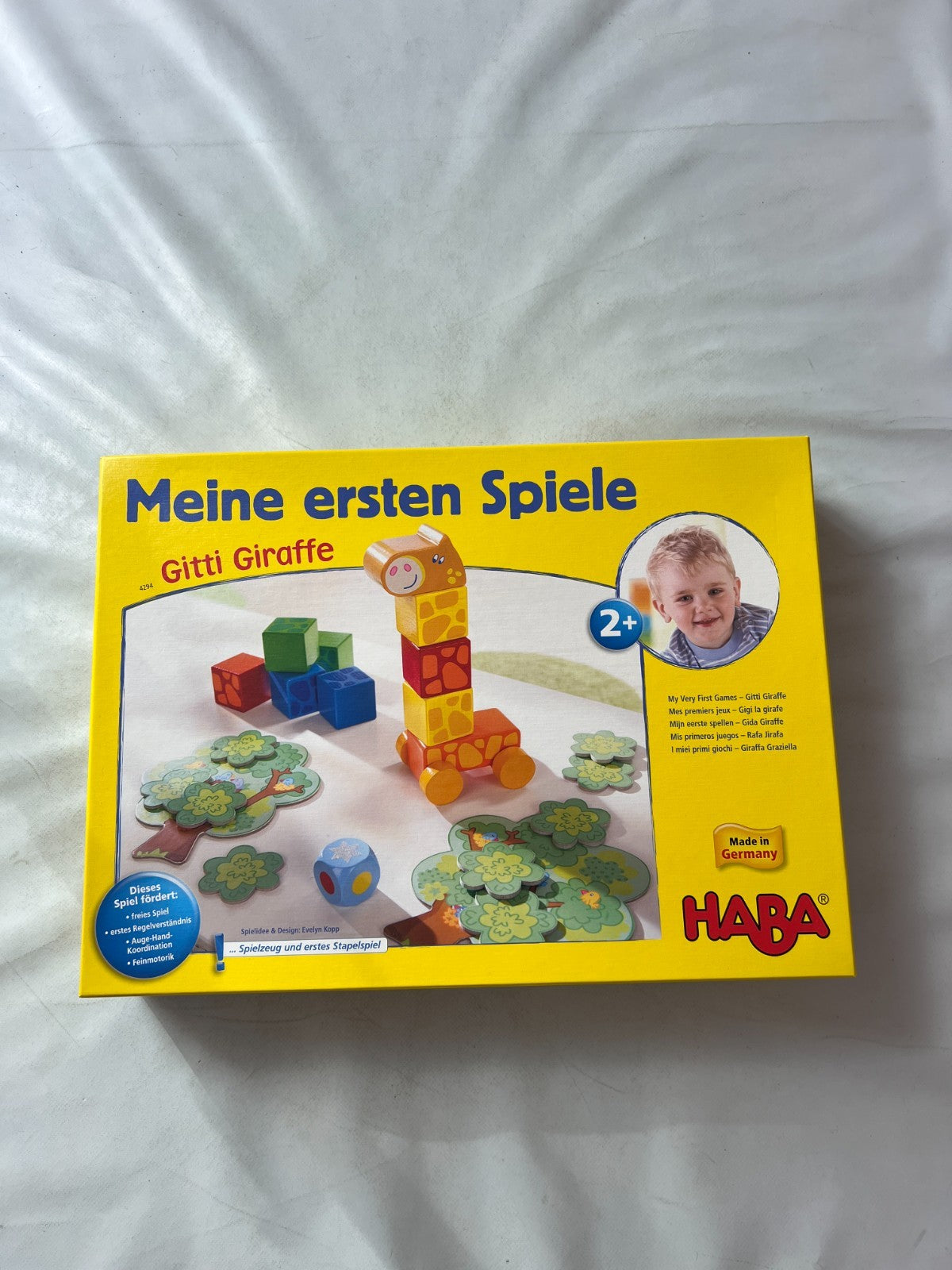 HABA Gitti Giraffe Holz Spiel Kinder - Vollständig - Ansicht 3