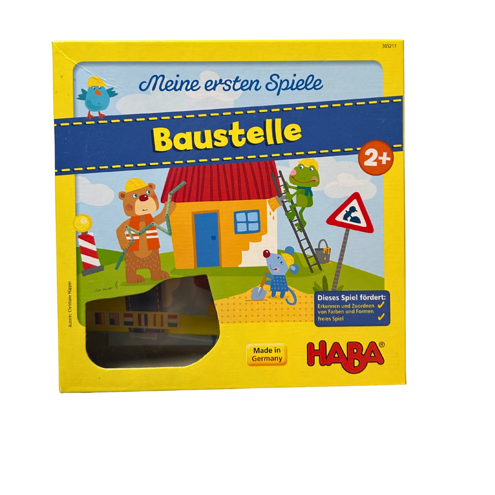 HABA Meine ersten Spiele – Baustelle: Zuordnungs- & Memospiel – SKU A11382 – Gesellschaftsspiel gebraucht kaufen bei Brettspielimperium