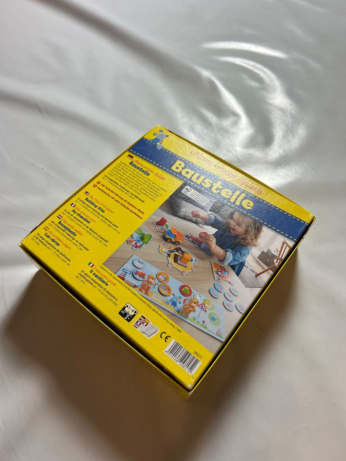 HABA Meine ersten Spiele – Baustelle: Zuordnungs- & Memospiel - Vollständig - Ansicht 10