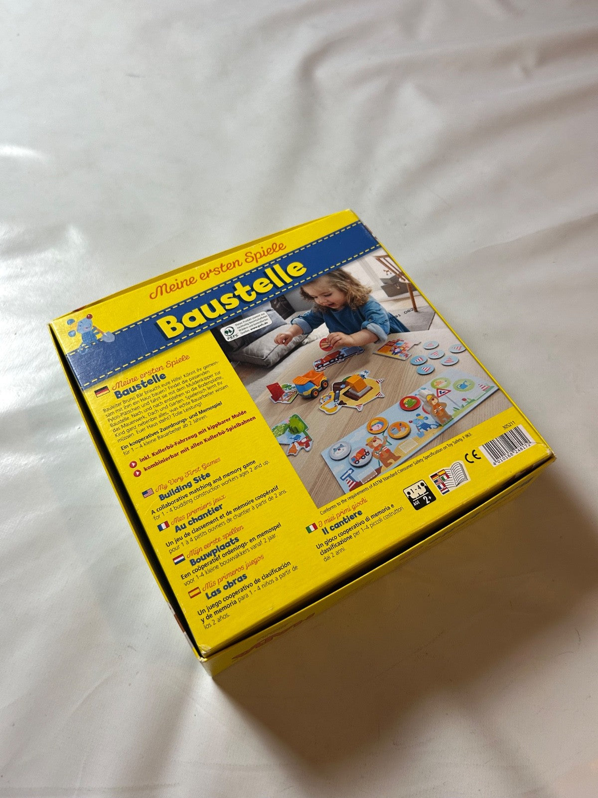 HABA Meine ersten Spiele – Baustelle: Zuordnungs- & Memospiel - Vollständig - Ansicht 11