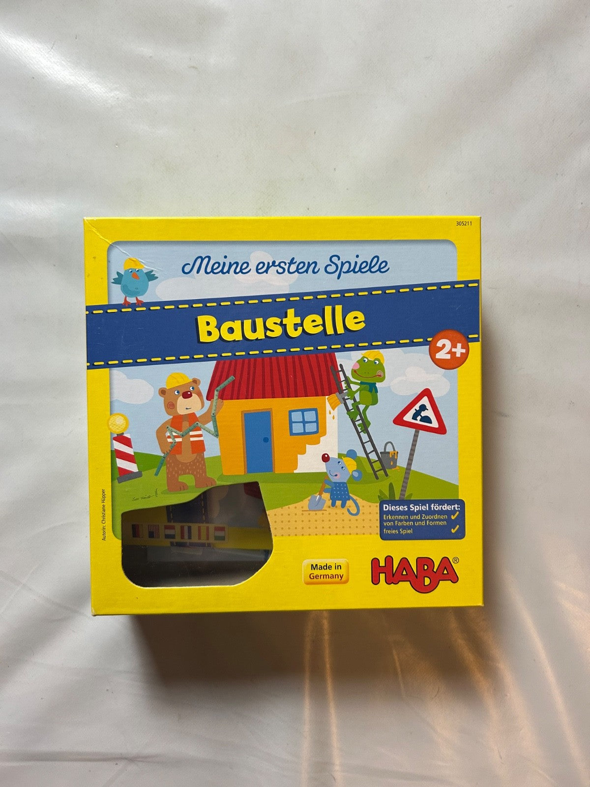 HABA Meine ersten Spiele – Baustelle: Zuordnungs- & Memospiel - Vollständig - Ansicht 2