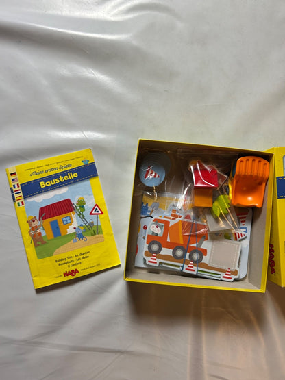 HABA Meine ersten Spiele – Baustelle: Zuordnungs- & Memospiel - Vollständig - Ansicht 6