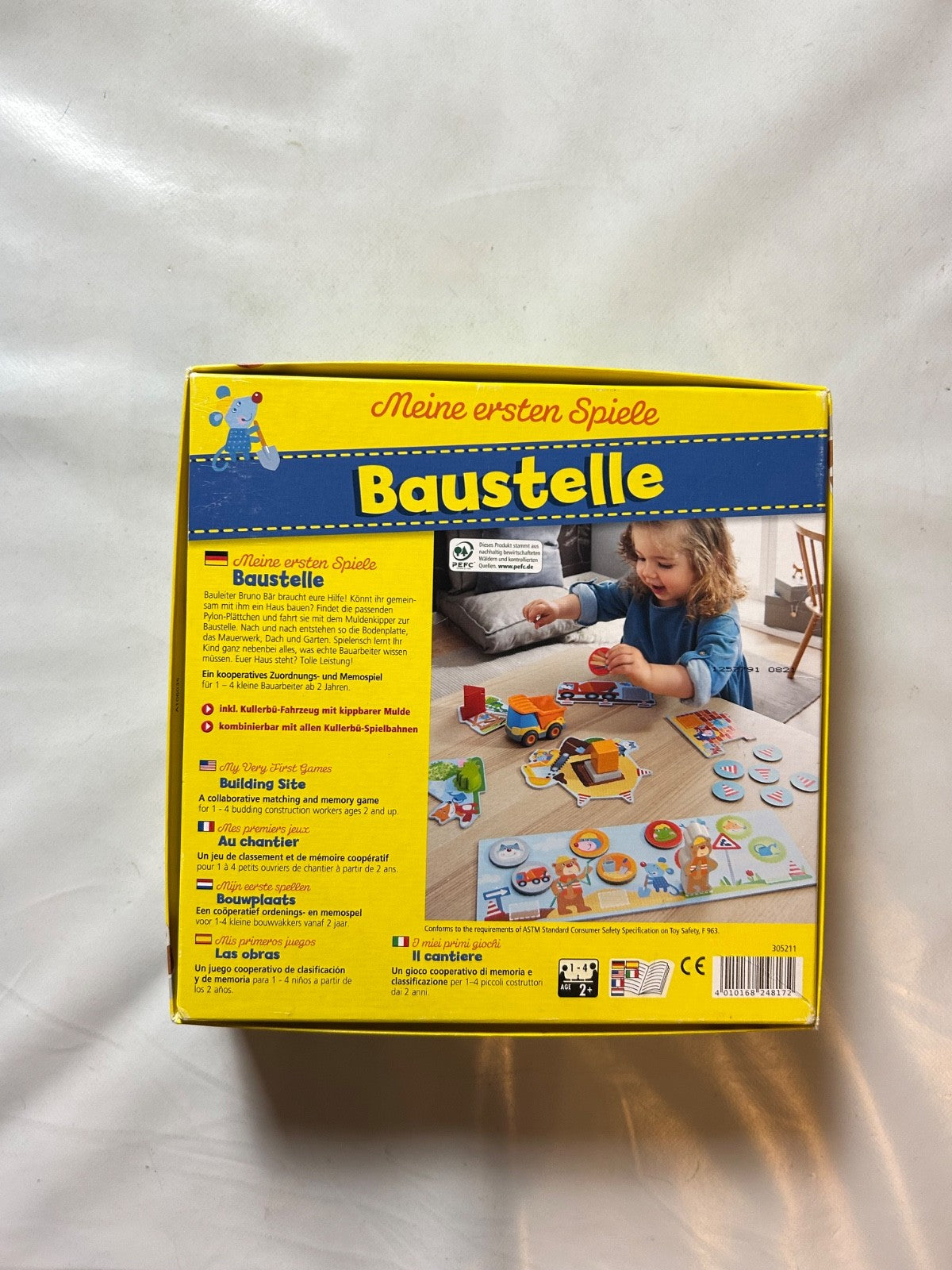 HABA Meine ersten Spiele – Baustelle: Zuordnungs- & Memospiel - Vollständig - Ansicht 8