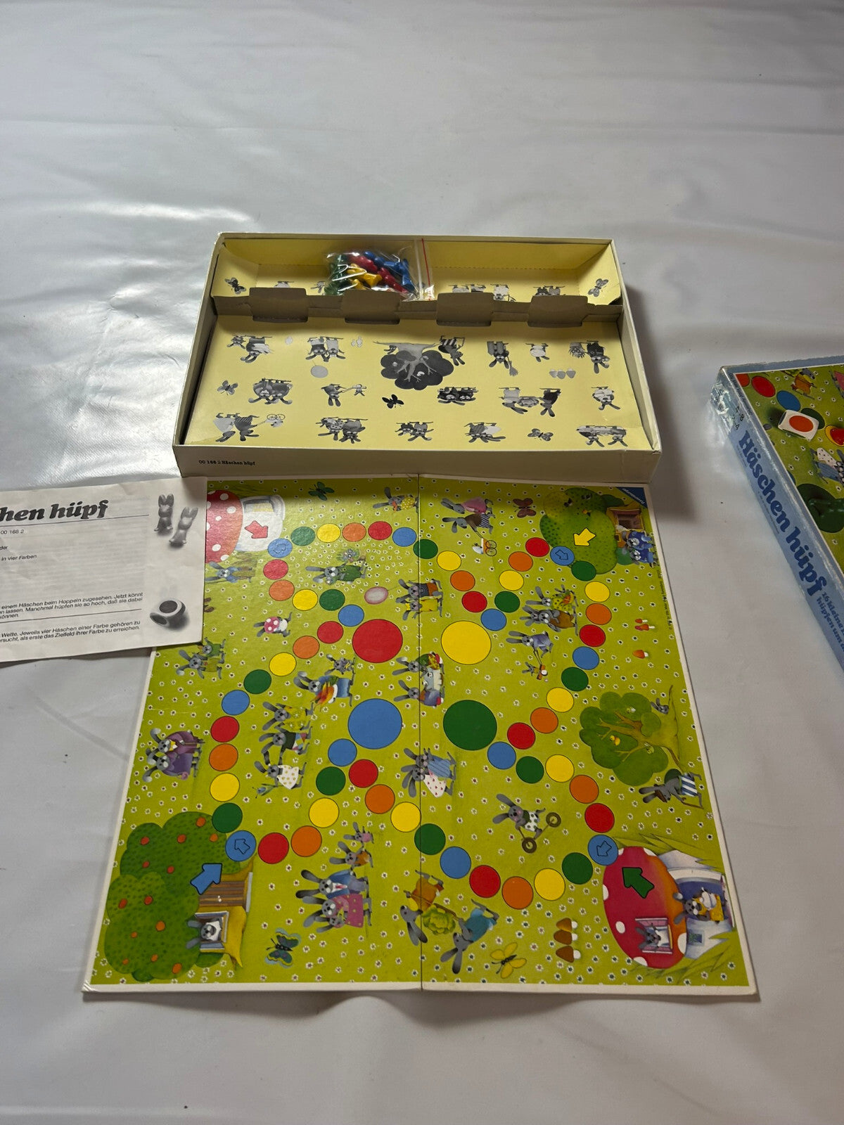 Häschen Hüpf Brettspiel Ravensburger 1986 - Vollständig - Ansicht 13