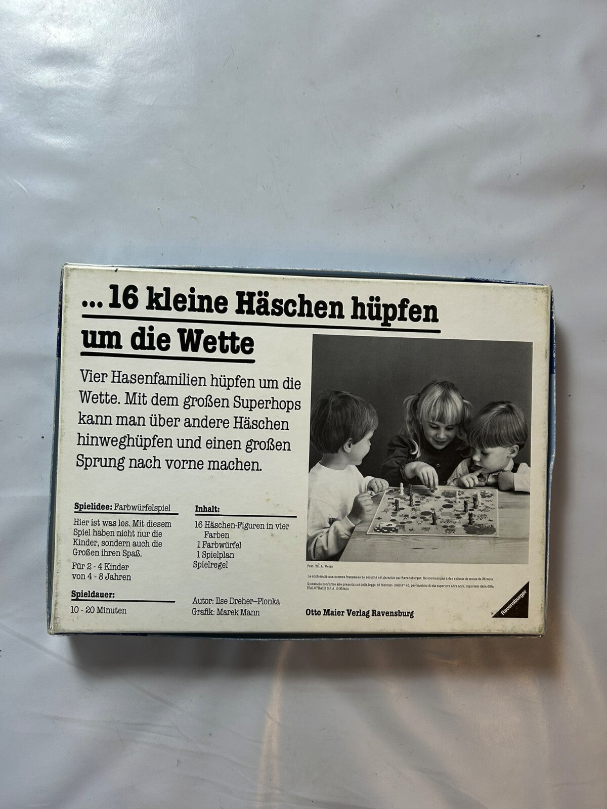 Häschen Hüpf Brettspiel Ravensburger 1986 - Vollständig - Ansicht 14