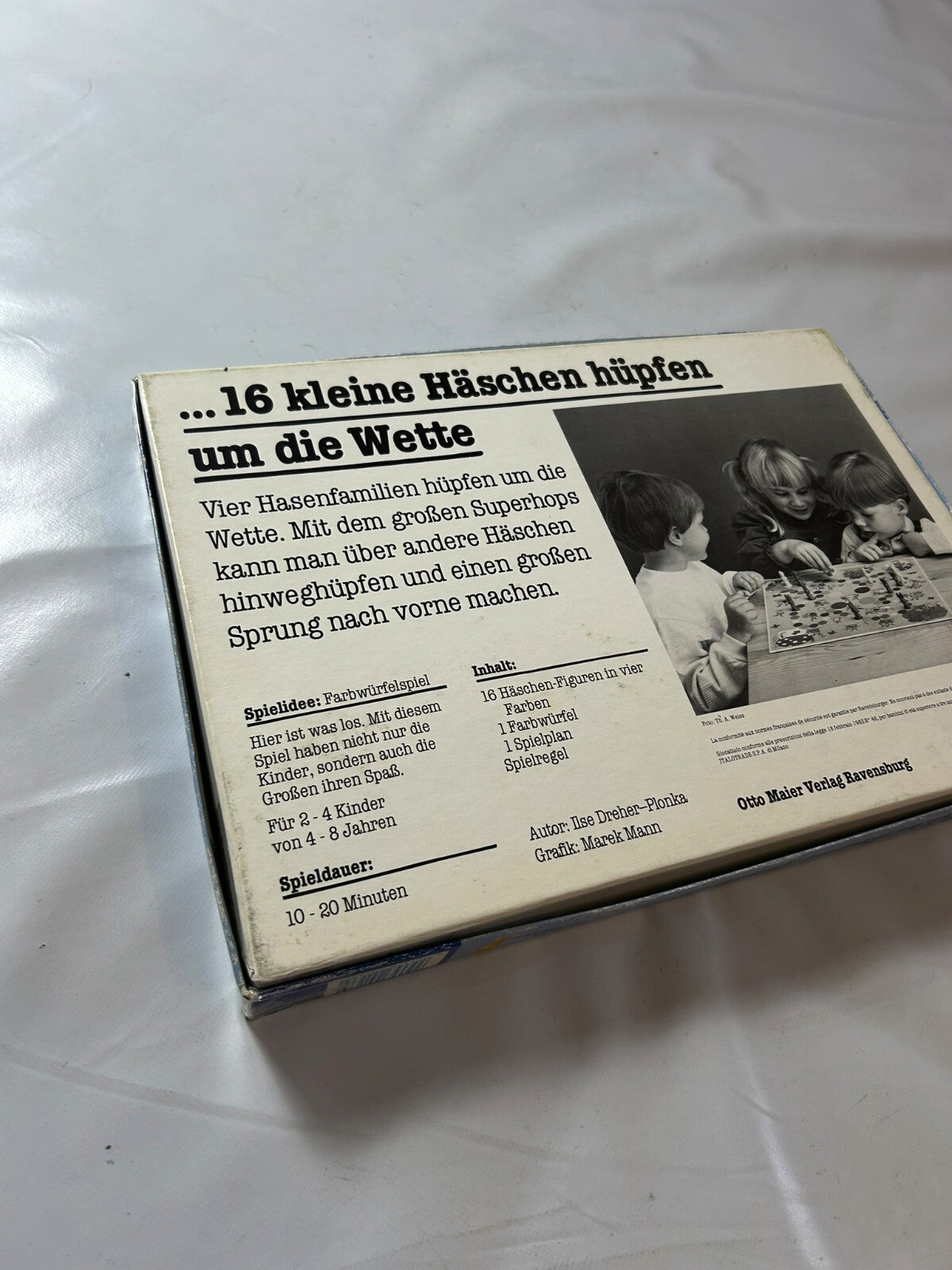 Häschen Hüpf Brettspiel Ravensburger 1986 - Vollständig - Ansicht 17