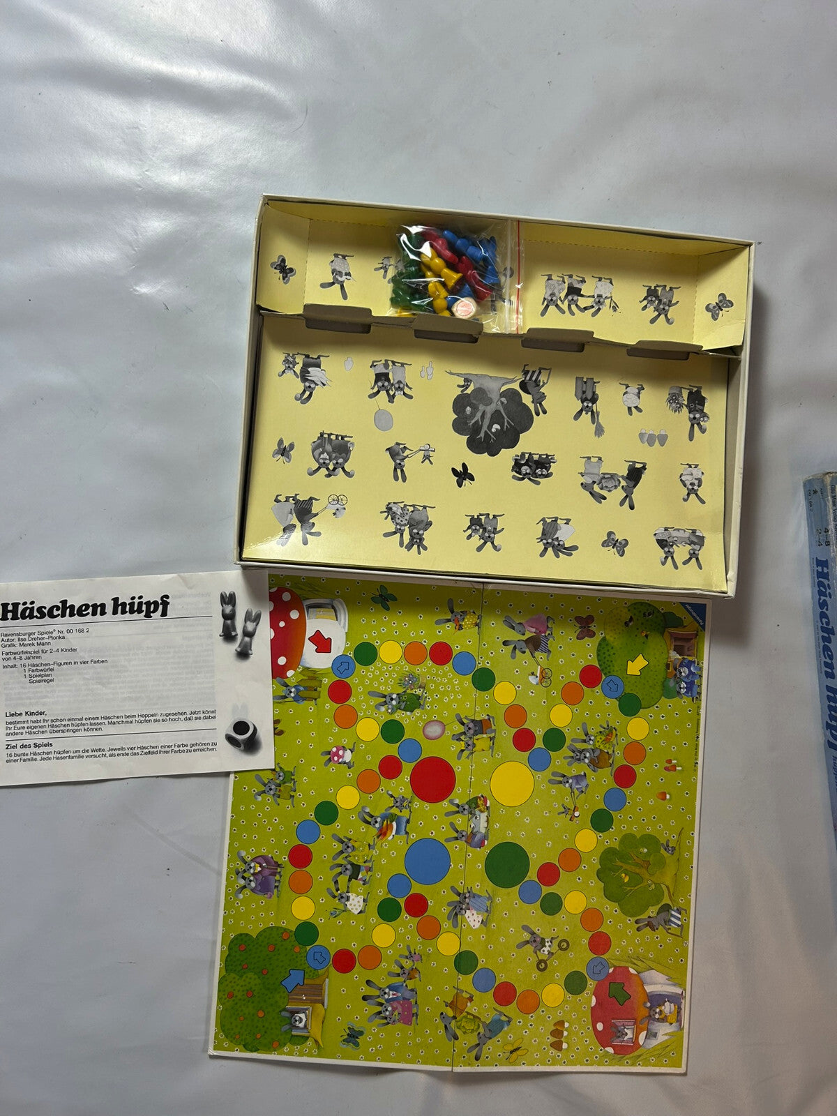Häschen Hüpf Brettspiel Ravensburger 1986 - Vollständig - Ansicht 8