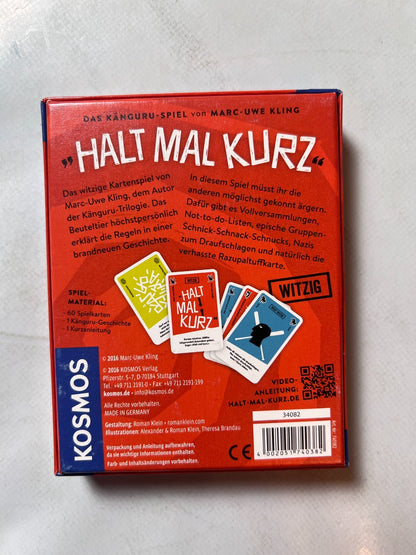 Halt mal kurz Das Känguru Spiel Kosmos Kartenspiel - Vollständig - Ansicht 8