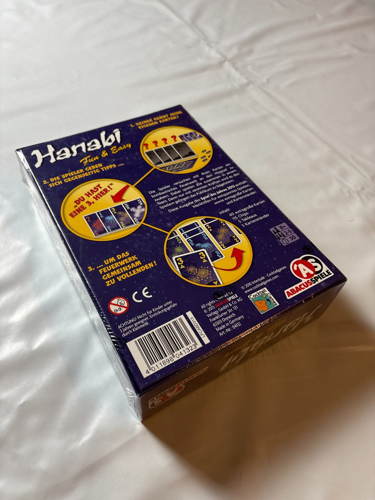 Hanabi Fun & Easy Spiel des Jahres 2013  Abacus - NEU in Folie - Ansicht 9