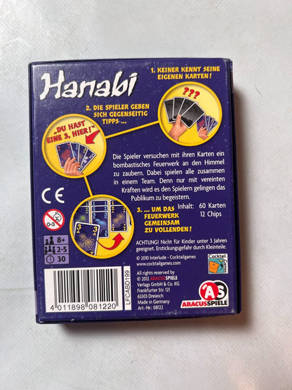 Hanabi Kartenspiel Abacus - vollständig - Ansicht 8