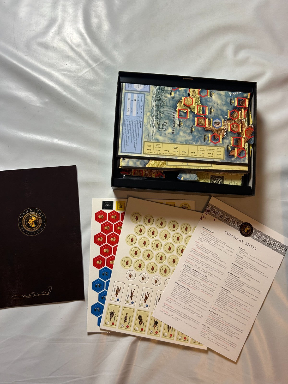 Hannibal Brettspiel Rome vs Carthage In Englisch - Unbespielt - Ansicht 6