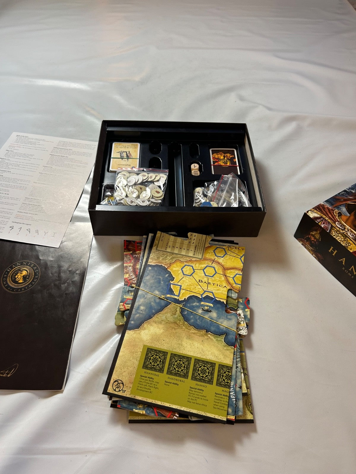 Hannibal Brettspiel Rome vs Carthage In Englisch  Vollständig - Ansicht 11