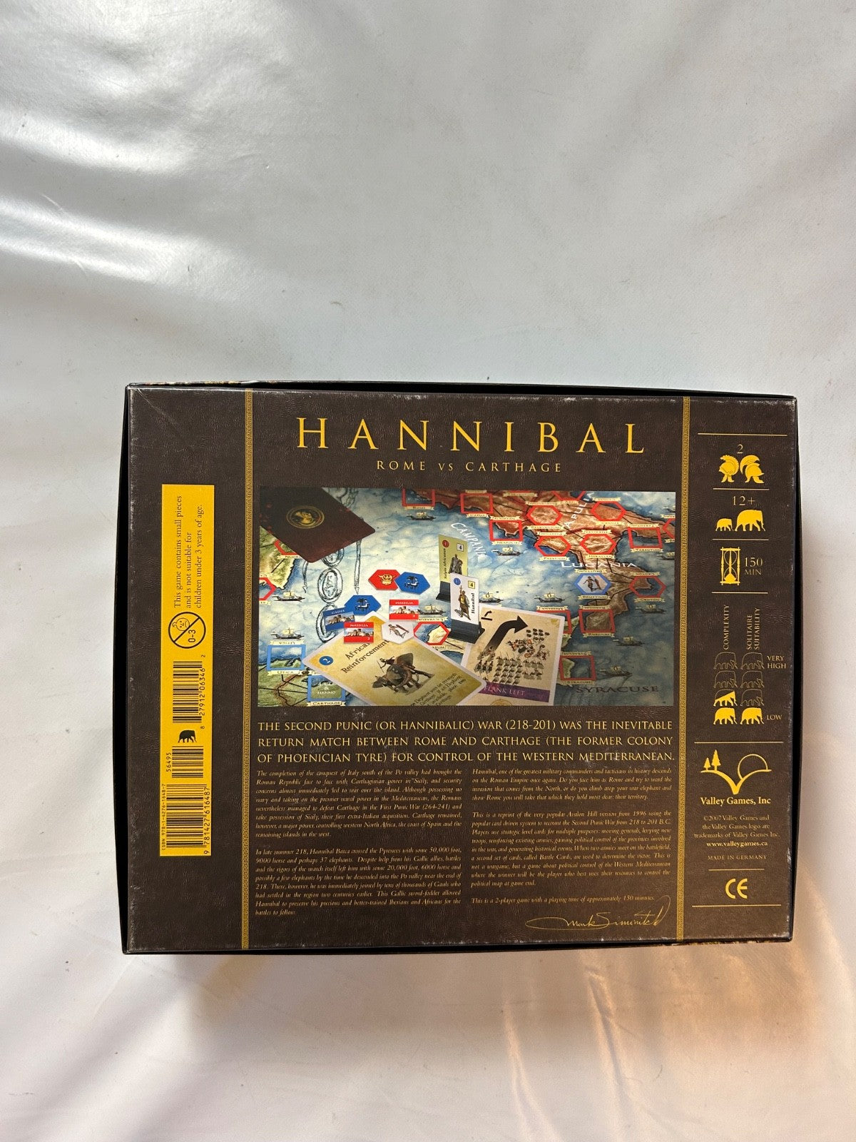Hannibal Brettspiel Rome vs Carthage In Englisch  Vollständig - Ansicht 12