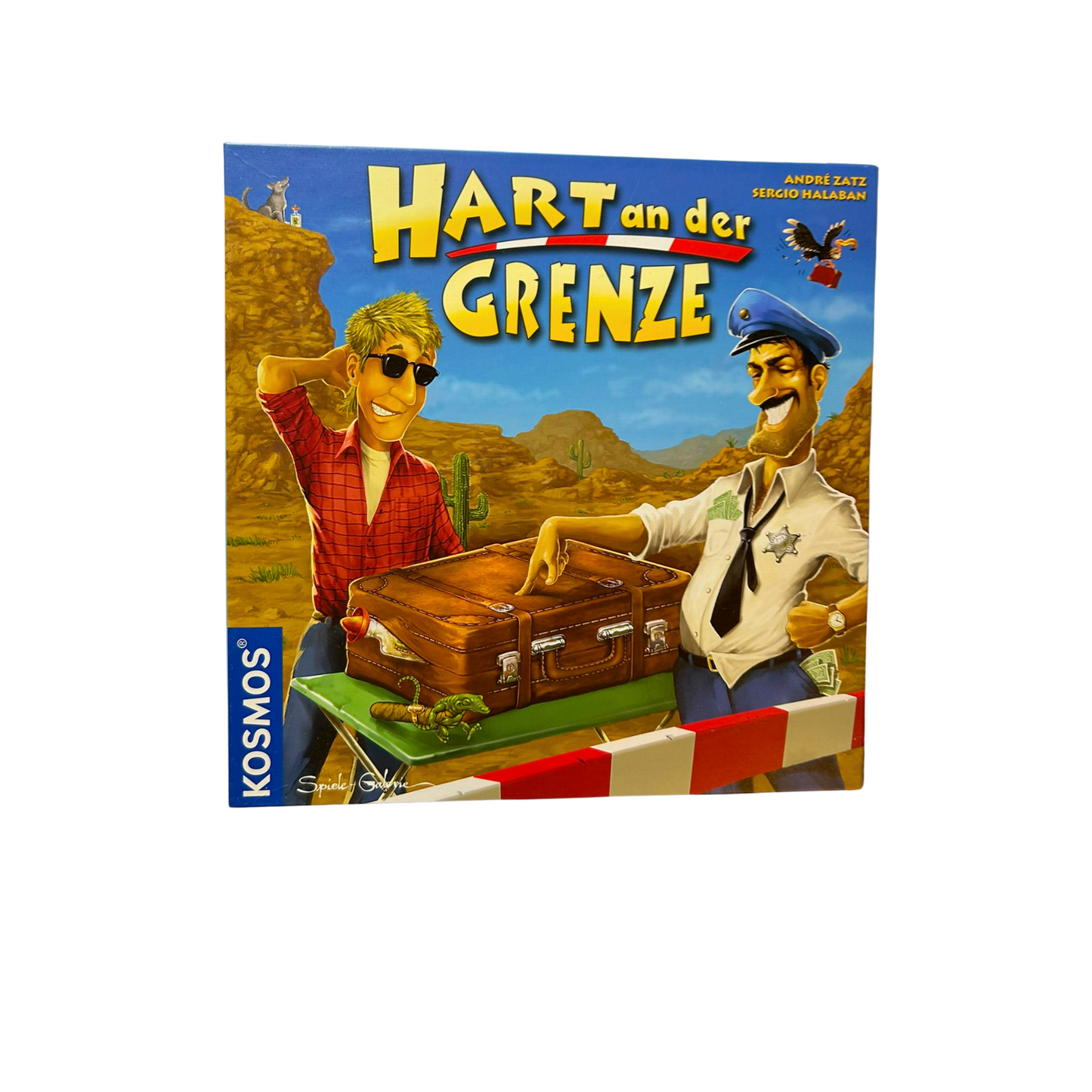 Hart an der Grenze Kosmos Spiel Brettspiel Gesellschaftsspiel 2006 - Vollständig - Ansicht 1