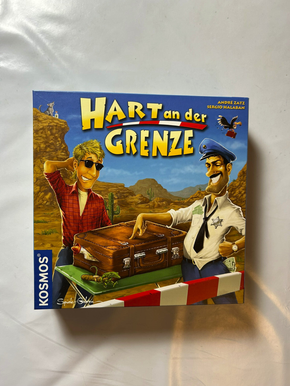 Hart an der Grenze Kosmos Spiel Brettspiel Gesellschaftsspiel 2006 - Vollständig - Ansicht 2