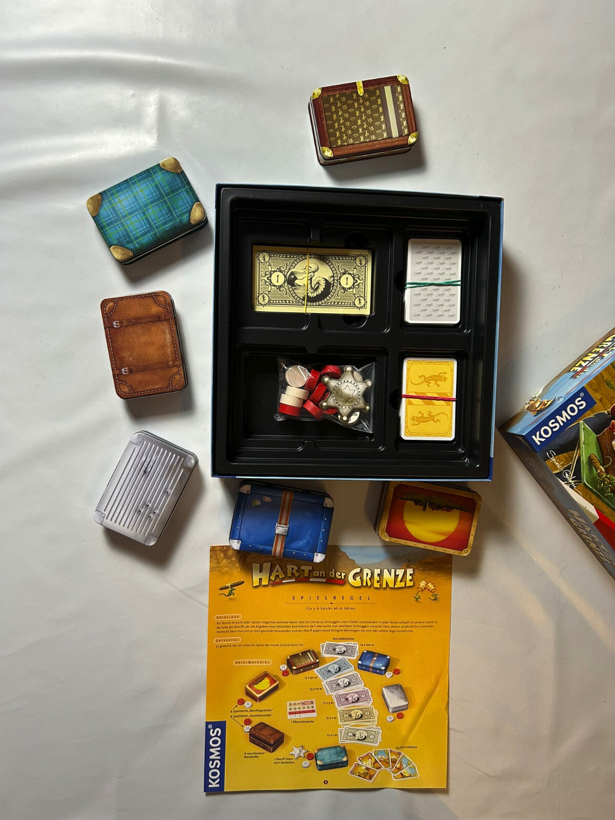 Hart an der Grenze Kosmos Spiel Brettspiel Gesellschaftsspiel 2006 - Vollständig - Ansicht 6