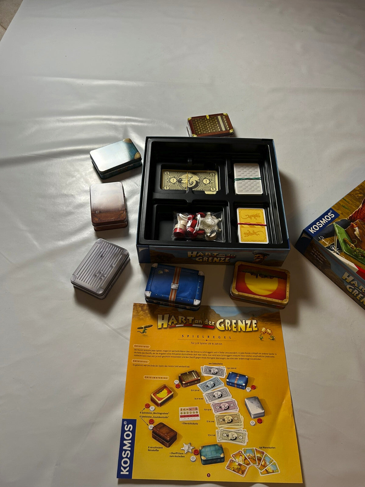 Hart an der Grenze Kosmos Spiel Brettspiel Gesellschaftsspiel 2006 - Vollständig - Ansicht 7