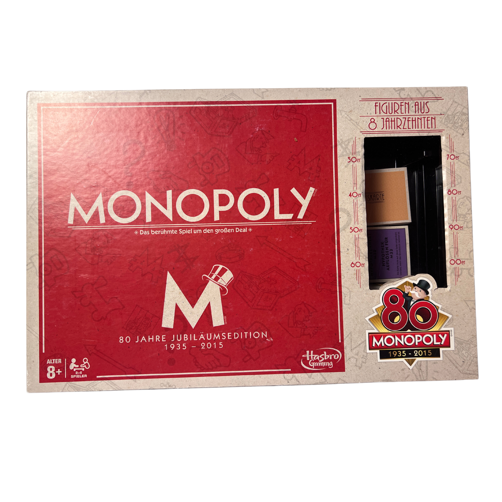 Monopoly Hasbro Chocolat Édition Spéciale 80 Ans 1935-2015 - Neuf Scellé