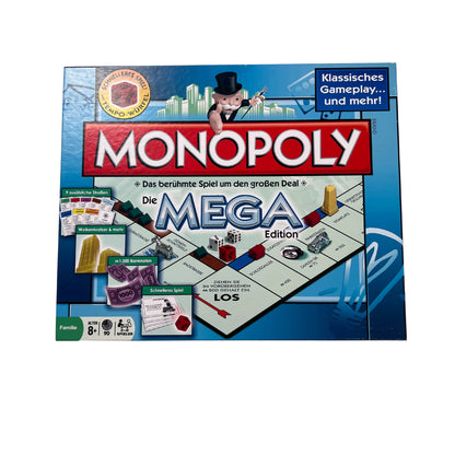Hasbro Monopoly - Die Mega Edition Hasbro – SKU A13005 – Gesellschaftsspiel gebraucht kaufen bei Brettspielimperium