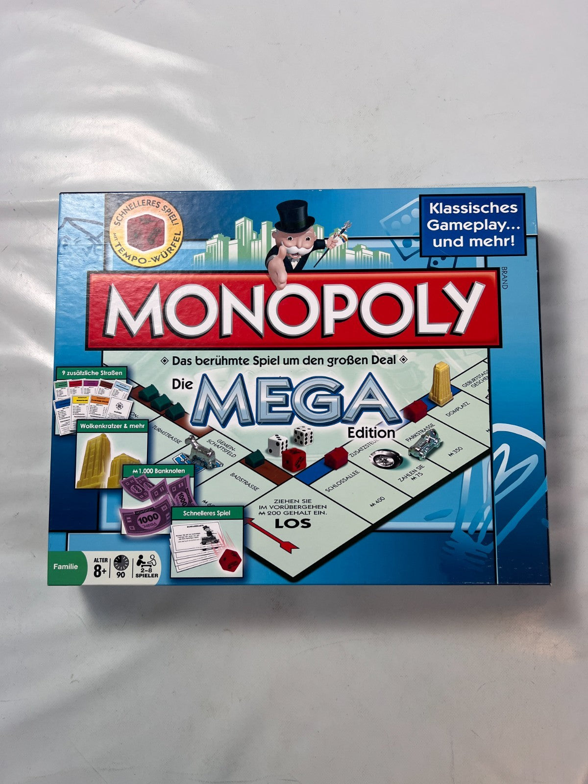 Hasbro Monopoly  Die Mega Edition Hasbro  Vollständig - Ansicht 2