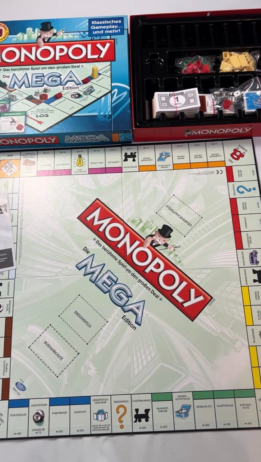 Hasbro Monopoly  Die Mega Edition Hasbro  Vollständig - Ansicht 8