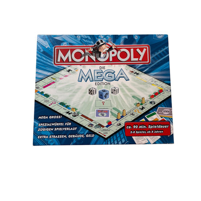 Hasbro Monopoly Die Mega Edition Winning Moves – SKU A14479 – Gesellschaftsspiel gebraucht kaufen bei Brettspielimperium