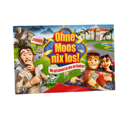 Hasbro Ohne Moos nix los! - Hasbro 2014 – SKU A9224 – Gesellschaftsspiel gebraucht kaufen bei Brettspielimperium