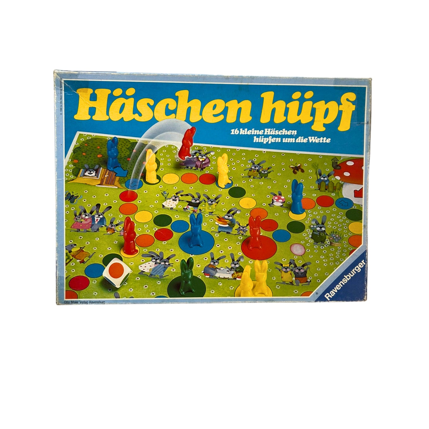 Häschen Hüpf Brettspiel Ravensburger 1986 – SKU A8662 – Gesellschaftsspiel gebraucht kaufen bei Brettspielimperium
