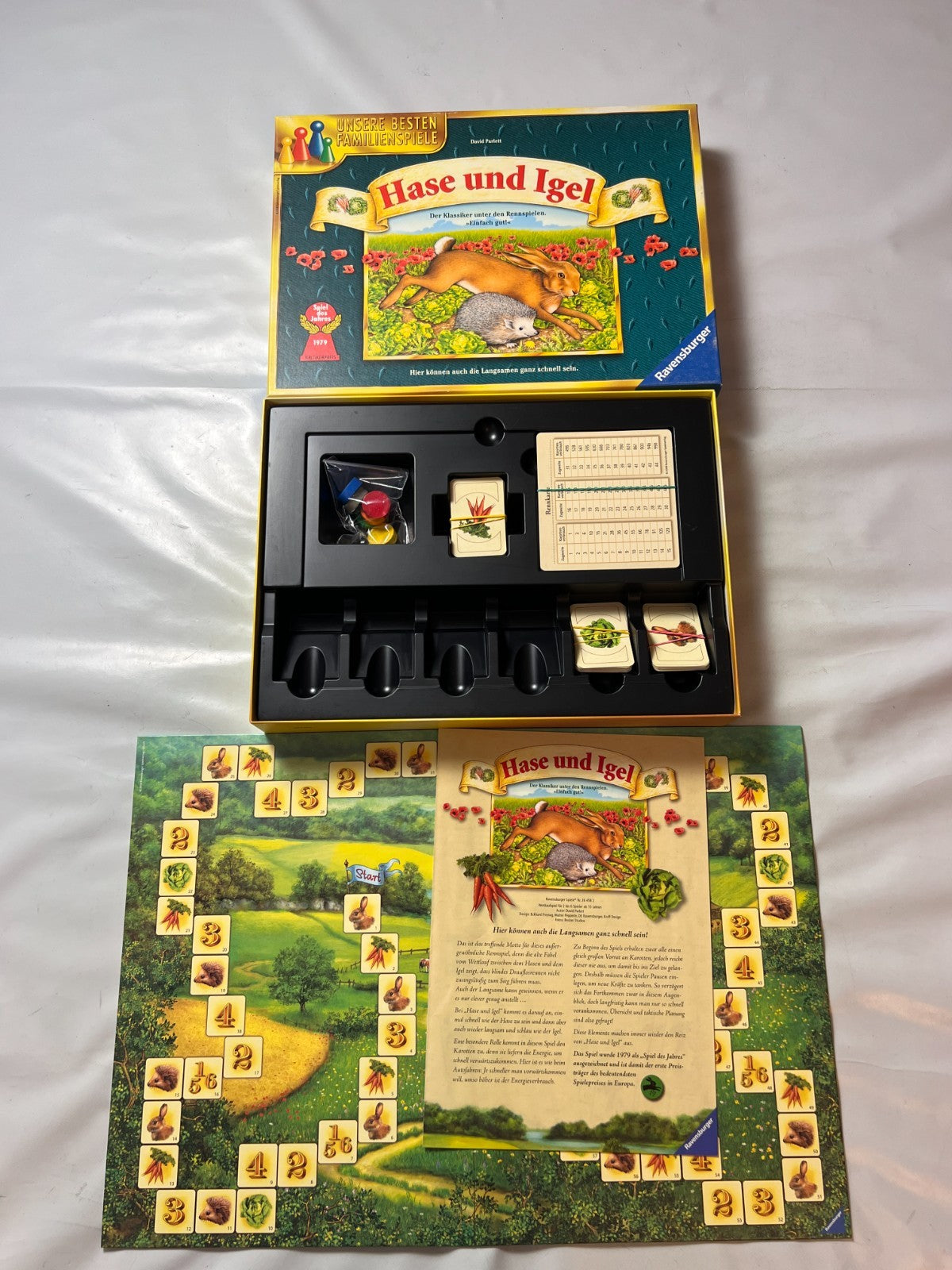 HASE UND IGEL Brettspiel RAVENSBURGER  2008 - Vollständig - Ansicht 2