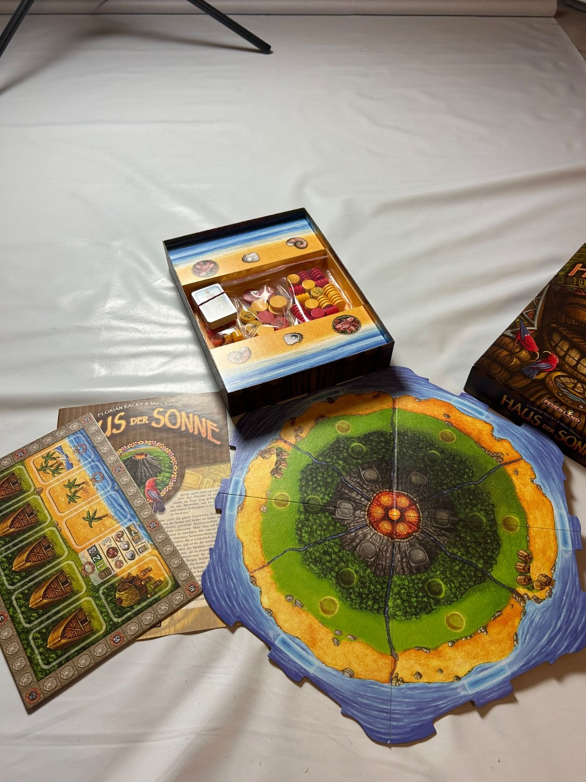 Haus der Sonne - Feuerland - Brettspiel für 2 Spieler - Vollständig - Ansicht 7