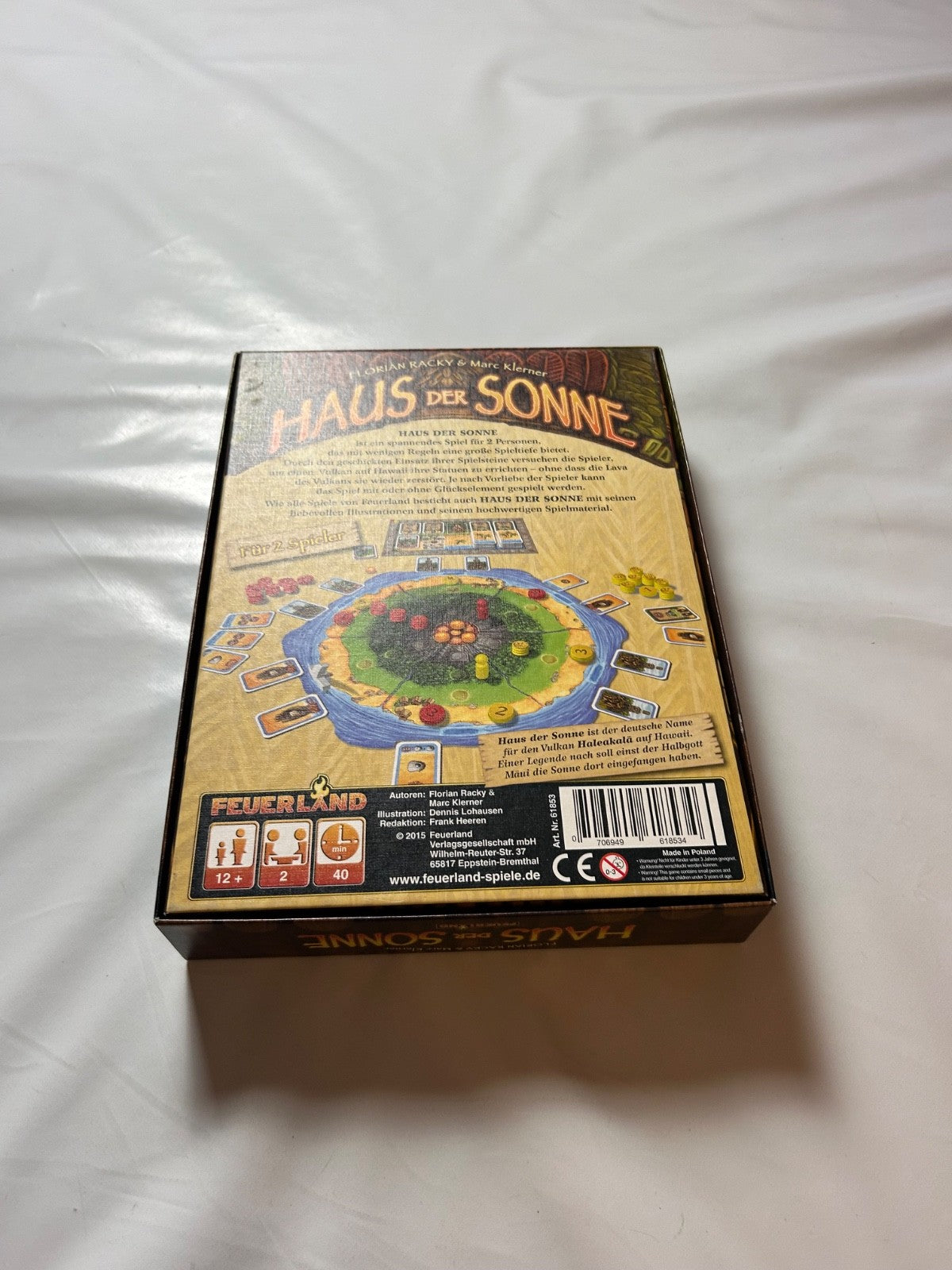 Haus der Sonne - Feuerland - Brettspiel für 2 Spieler - Vollständig - Ansicht 9