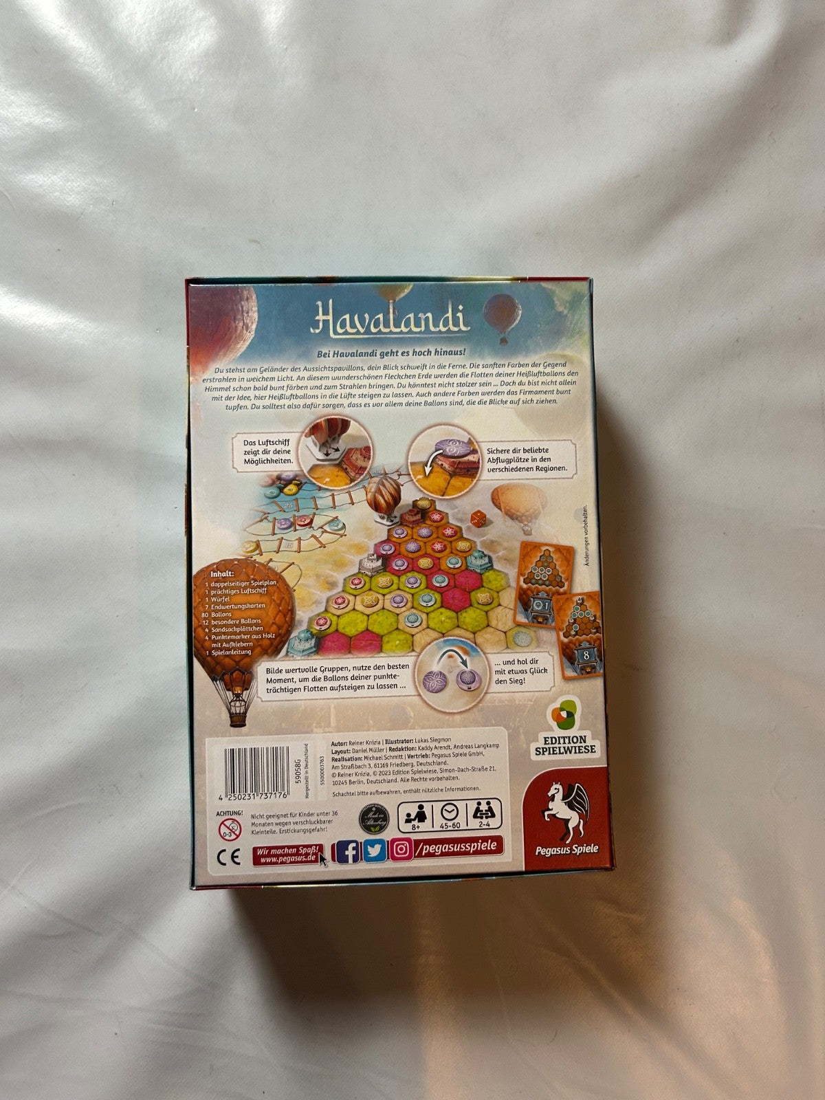 Havalandi Edition Spielwiese Reiner Knizia Brettspiel  Vollständig - Ansicht 8